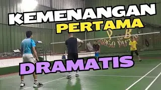 Kemenangan Perdana Itu bola bukan ujian hidup | Sevex - Erik vs Afif - Yadi | Badminton Otodidak