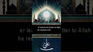 Imam Ali (A.S) Top 5 English Quotes | Inspirational Wisdom Shorts  #spiritualityinislam #english
