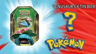 OPENING VENUSAUR EX TIN
