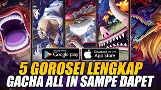 GACHA 5 GOROSEI! ОЧЕНЬ СТРАШНО И ОБЯЗАТЕЛЬНО К ПРОХОЖДЕНИЮ! - One Piece Treasure Cruise (Android/...