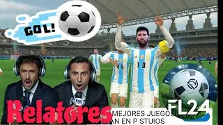 MOD con NARRADORES REALISTAS  para FOOTBALL LEAGUE