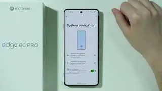 Motorola Edge 60 Pro: How to Show/Hide Navigation Bar (Gesture Navigation)