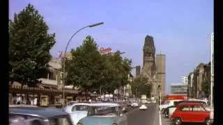 Late 1960s Berlin Street Scenes, 35mm Colour Archive Footage