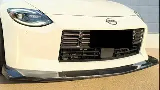 Real Carbon Fiber Front Splitter Lip For Nissan 400Z (2023-2025) NexaNovo