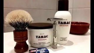 Tabac Original Shave Soap and AfterShave, Razorock GameChanger .68-P, 2Band Badger By Stando