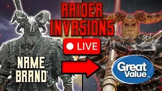 RAIDER INVASIONS, LIVE! #eldenring #eldenringpvp #eldenringdlc