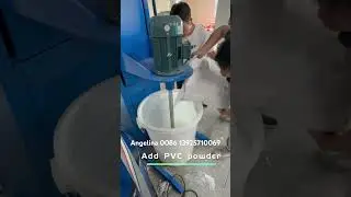 How to prepare liquid PVC material ?