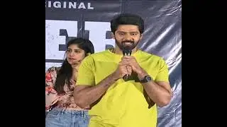 Actress Chandini Chowdary Crying | Super Over Press Meet | Hero Naveen Chandra   Emotional