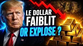 OR : Trump veut affaiblir le Dollar... Il va simplement Acc&eacute;l&eacute;rer la D&eacute;-dollarisation 