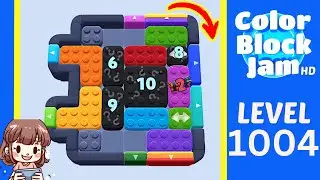 Color Block Jam Level 1004 Solution Walkthrough