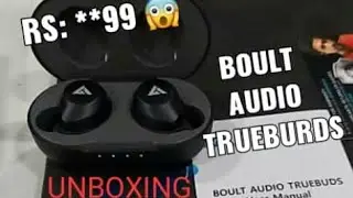 Boult Audio Airbass Truebuds Unboxing|| Wireless Earbuds