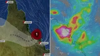Циклон Коджи вызвал сильные наводнения в Квинсленде.