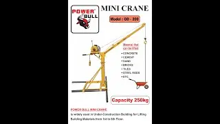 POWER BULL CONSTRUCTION LIFT MACHINE @ 38000/- + TAX