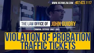 Violation of Probation: Can They Violate for a Traffic Ticket?