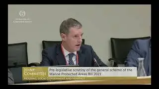 Interruption Pre-legislative scrutiny of the general scheme of the Marine Protected Areas Bill 2023
