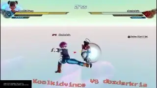Koolkidvince VS dbzdarkria - Dragon Ball Xenoverse 2 - Player Match
