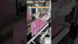 Automatic Shampoo bottle filling machine single head filling machine for shower gel #filingmachine