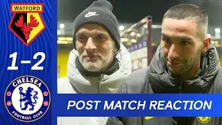 Thomas Tuchel & Hakim Ziyech React To Important 3 Points | Watford 1-2 Chelsea | Post Match Reaction