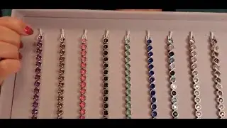 Touchstone Crystal by Swarovski $60 Ice Bracelet sale and Unboxing.