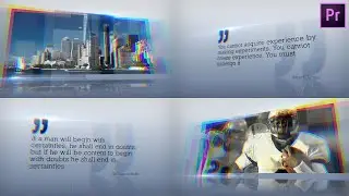Quotes Template for Premiere Pro MOGRT