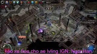 K&eacute;o free lv cho ae VN [POE 2] blood mage arc