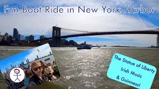 New York Harbor Cruise.  Seeing The Statue of Liberty by boat.