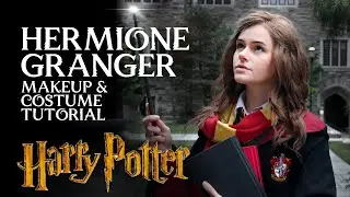 Hermione Granger Makeup & Costume Tutorial | Harry Potter Cosplay