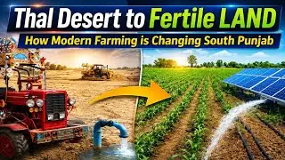 Thal Desert to Fertile Land | How Modern Farming Is Changing South Punjab|How to convert barrenland 
