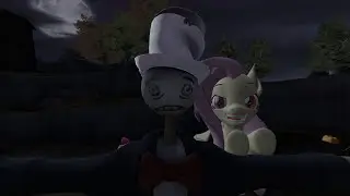 Flutterbat kisses You[SFM Pony]