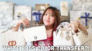 Luxury White Handbags: Color Transfer, Stains, Glue, Worth Buying?