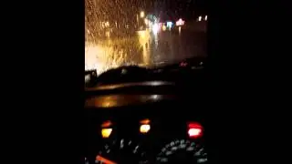 Flooded causeway Kings Tide 2015