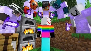 BEST Pocket Edition Speedrunner VS 5 Hunters REMATCH