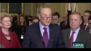 Schumer Shushes Tourists Visiting Capitol While Giving Press Conference