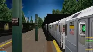 OpenBVE: R62A 5 Train Shuttle from 180th Street to Dyre Avenue