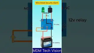 Wire Brack Security Alaram system|  Security Alaram Kaise banaye|#shorts #shortvideo