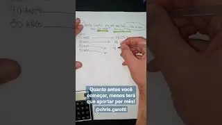 Quanto antes voc&ecirc; come&ccedil;ar, mais f&aacute;cil ser&aacute; para acumular 1 milh&atilde;o de reais!#dinheiro #investimentos