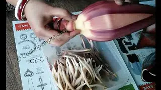 How to clean and cut Vazhaipoo | Banana Flower | Plantain Flower