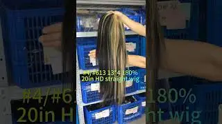 #4/#613 13*4 180% 20in HD frontal straight wig #wigmaker #wiginstall #wigs