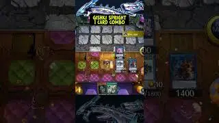 GISHKI 1 CARD COMBO #gishki  #kashtira #shorts  #short #yugioh #masterduel #yugiohmasterduel