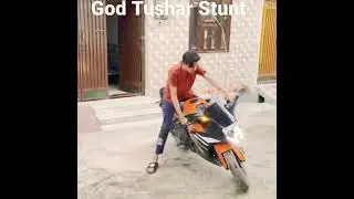 @GodTushar op attitude | #godtusharop stunt attitude| #ktmlover #shorts #shortvideo #youtubeshorts