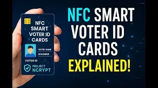 Project Ncrypt: The Future of Secure Voting with NFC & Biometric ID 🇮🇳🌍