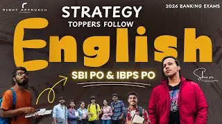 अंग्रेजी Medium | Banking Exams - How to score High Marks in English Section | 25+ Marks Strategy |