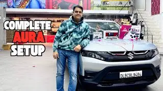 Brezza 2026 facelift | Brezza lxi modified 2026 | Brezza Aura setup | Aura audio setup | Aura damp