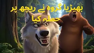ریچھ کی طاقتور اور ہیروئک دفاعی صلاحیت 3d cartoon animation