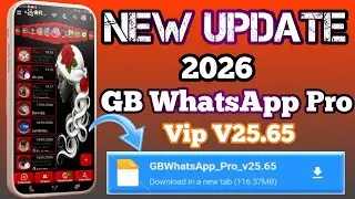 🔥New GBWhatsApp Pro New Update 2026 | How to download GB WhatsApp New Update