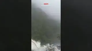 🔥THE TALLEST WATERFALL VIEW WITH WARNING RETREAT 🤩in#karnataka