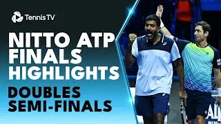 Bopanna/Ebden, Ram/Salisbury & More Feature | Nitto ATP Finals Doubles Highlights Semi-Finals