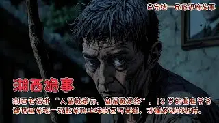 《湘西诡事》湘西老话讲 “人留鞋送行，鬼留鞋送终”，1992 年的夏天，12 岁的我在爷爷遗物里发现一双散发粉土味的乞丐草鞋，才懂这话的恐怖。