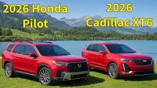 Honda Pilot 2026 vs 2026 Cadillac XT6 &ndash; Full SUV Comparison & Review