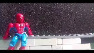 venom vs spider man stop-motion